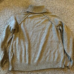 Karen Scott tan turtle neck